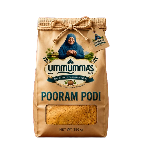 Pooram Podi (Roasted Rice and Coconut Powder)